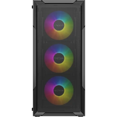 Fazeon F11 650W 80+ Bronze Mesh Rgb 4X120MM Fanlı Atx Siyah Gamıng