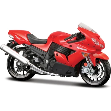 *KU－NA* 1:18 Kawasaki Ninja ZX-14R Model Motor - Kırmızı 39025-02 Fiyatı