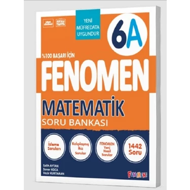 6. Sınıf Fenomen Matematik A Soru Bankası Fenomen