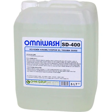 Omniwash Kokusuz Antibakteriyel Köpük El Sabunu - 5 kg,