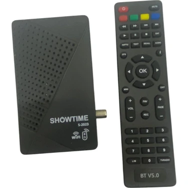 Showtıme Çanaklı Çanaksız Dahili Wi-Fi Internet Tv Destekli Full Hd Uydu Alıcı Bluetooth