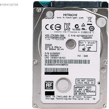 Hgst HDD 2.5 500GB 7200RPM 32MB Sata3 Notebook Hardisk Fiyatı
