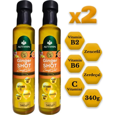 Ginger Shot - Vitamin B2, Vitamin B6, C Vitamini, Zencefil Fiyatı