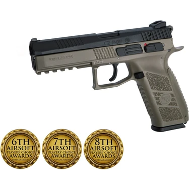 Asg Cz P09 Siyah-Çöl Blowback Aırsoft Tabanca (Ödüllü) 18182 Fiyatı