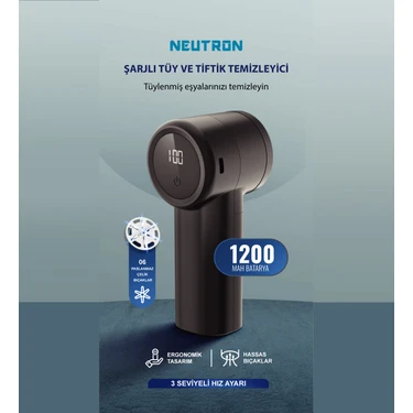 Neutron NTL-LR-10S  Şarjlı Tüy ve Tiftik