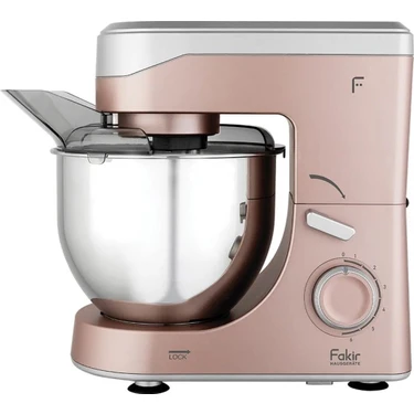 Fakir Arya Rosie Mutfak Şefi 1500W 5 Litre 6 Kademeli Paslanmaz Çelik Hazne ve Aparatlar Pembe