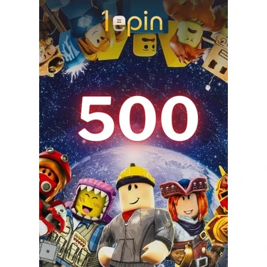 1Epin Roblox 500 Robux Hediye Kodu