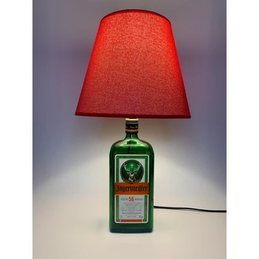 Jagermeıster Özel Şişe Abajur Kırmızı Fiyatı - Taksit Seçenekleri