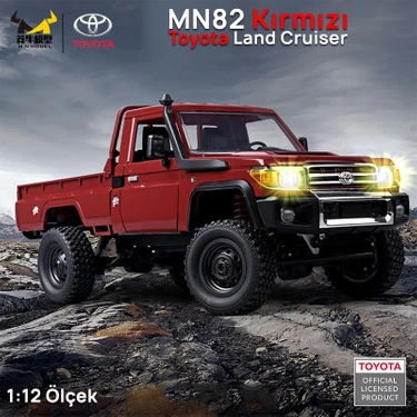 Mn Model MN82 1/12 Toyota Land Cruiser LC79 4WD Rc Model Crawler Offroad Uzaktan Kumandalı Araba