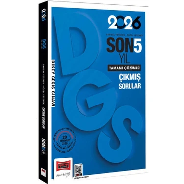 Yargı Yayınevi Yargı 2026 DGS Sayısal-Sözel Yetenek Son 5 Yıl Çıkmış Sorular