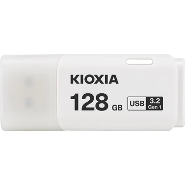 Kioxia 128GB U301 Beyaz USB 3.2 Gen 1 Flash
