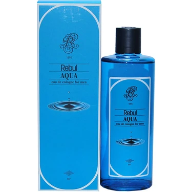 Rebul 250ml Aqua Kolonya Cam