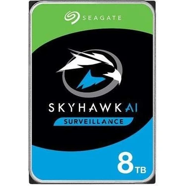 Seagate 8TB ST8000VE001 Skyhawk  256MB 3.5” SATA 3 7200Rpm 7-24 (Koyuncu Distiribitör