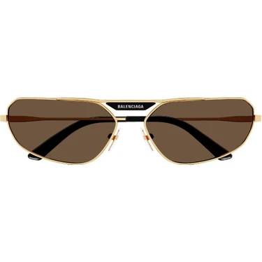 Balenciaga BB0245S 004 サングラス Balenciaga Gözlük Bb0245S Siyah Oval Kadın Güneş Gözlüğü