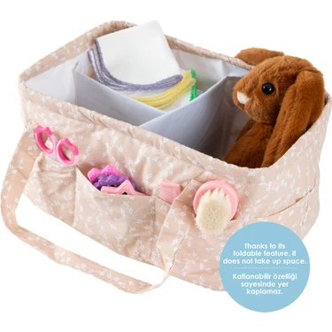 Babyjem Katlamalı Anne&Bebek Organizer Somon