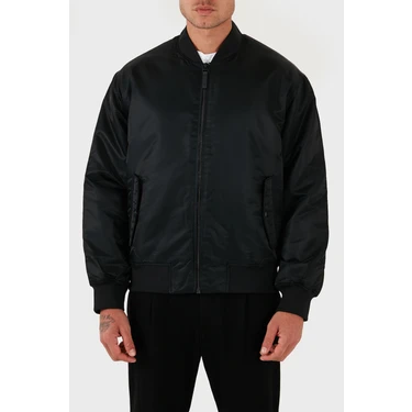 Calvin Klein Regular Fit Kolej Yaka Su Itici Bomber Ceket LV04RC526GUB1 Erkek Ceket LV04RC526G