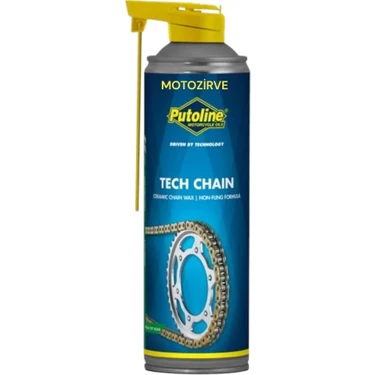 PUTOLINE Tech Chain Seramik Zincir Yağı 500ML Yüksek Koruma ve Düşük Sürtünme Özellikli