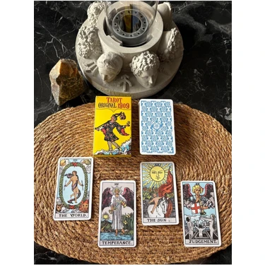 Paganca Orjinal Tarot Destesi 78 Kart - Arındırma Kesesi