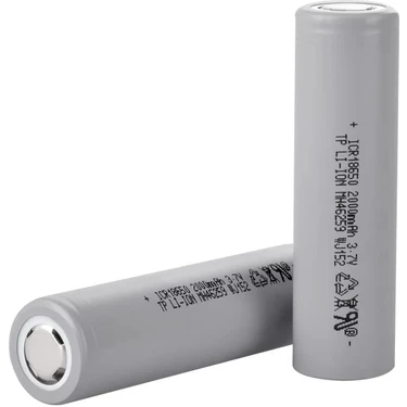 Tenpower ICR18650-20SG Li-Ion Pil (Yenilenmiş) – 2000 Mah, 3.6 V 15C 30 AMPER MATKAP