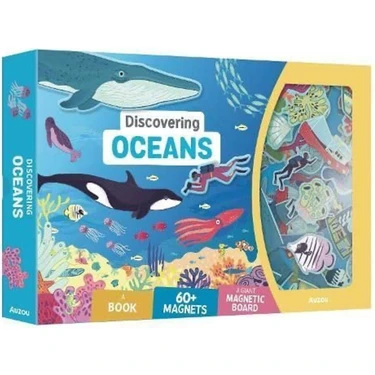 Auzou Publishing Discovering Oceans Magnetic Box Sets Kitabı