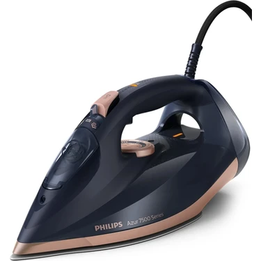 Philips 7500 Serisi Buharlı Ütü, 3200W, 55 g/dk Sürekli Buhar, SteamGlide Elite, 260 g Şok Buhar,