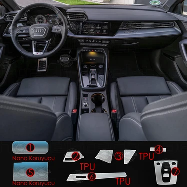 Audi A3 Uyumlu Navigasyon Dijital Gösterge Nano ve Piano Fiyatı