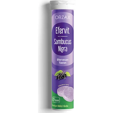 Orzax Efervit Sambucus Nigra 20 Efervesan Tablet Fiyatı