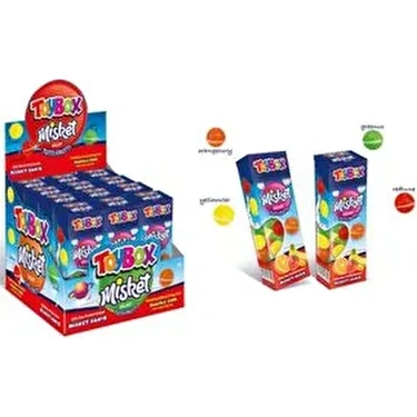Misket Galaxy Tutti Frutti Şekerli Sakız Fiyatı
