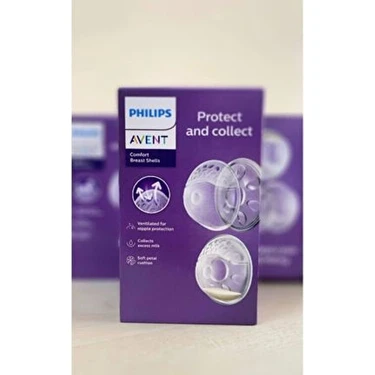 Philips Avent 2li Göğüs Kalkanı Nefes Alabilir ve Tekrar Kullanılabilir Yumuşak Materyal ile