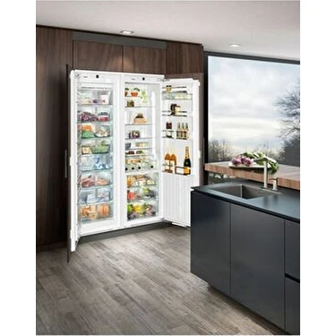 300LT No-Frost Tek Kapılı Ankastre Buzdolabı + 8 Çekmeceli No-Frost Ankastre Dondurucu