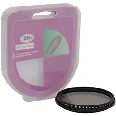 DP Canon 58MM ND Filtre 2-4 Stop Özellikli 55-250MM Lens İçin Uygun