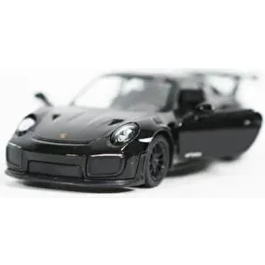 Kinsmart Porsche 911 GT2 RS 1:36 Diecast Model Araba Metal Gövde ile Gerçekçi