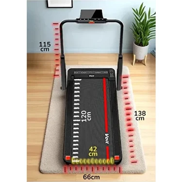 Irun New Koşu Bandı, Bluetooth, 12KM Hız, Kumandalı, Sıvı Silikon Hediyeli, Adım Sayarlı,