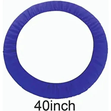 Mavi Trambolin Çevre Koruma Örtüsü 102 cm 40
