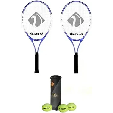 2 Adet Max Joys 25 Inç Çocuk Tenis Raketi + 2 Adet Tenis Çantası +  3 Adet Expert Seviye Maç