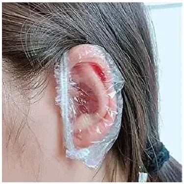 baytoptan Kulak Bonesi 100 Adet Şeffaf Renkli Unisex Özellikli Kulak