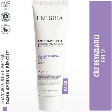 Lee Shia Cilt Beyazlatıcı Leke Kremi 100 ML - Koyu Lekeler ve Cilt Tonu Eşitsizliklerine Karşı