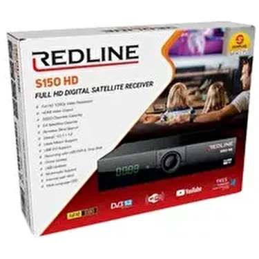 Redline S150 Sunplus Işlemcili Kasalı Scart+Hd Uydu
