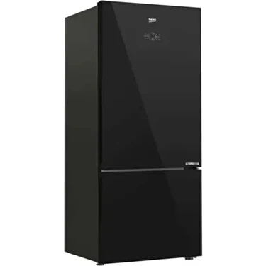 Beko 678551 ESC D Enerji Sınıfı 551 Lt No Frost Çift Kapılı Şık Siyah Tasarım