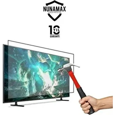 NUNAMAX 65'' 165 Ekran TV Ekran Koruyucu 10 Yıl Garantili Dayanıklı