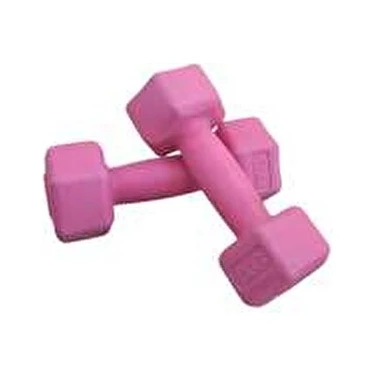 Mrt 1 kg X2 Mini Pembe Plastik Dambıl Dayanıklı ve Şık Tasarım ile El Anatomisine