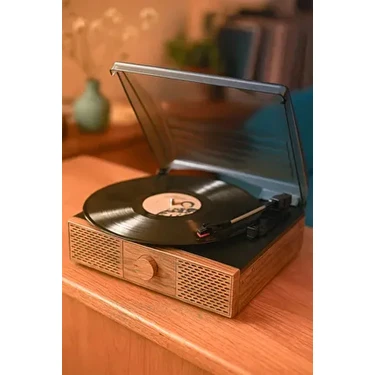 Doob Audio DB-9191 Rustik Ahşap Pikap Dahili Hoparlör ve Fiyatı