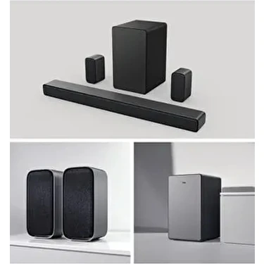 TCL Kablosuz Subwoofer ile 5.1 Kanal 430W Güçte Oyun, Film ve Müzikte Üstün Ses