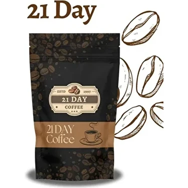 21 Day Coffee 21 Day 100GR Inülin ve Bromelain Kahve Taze Çekilmiş Lezzetiyle Günlük Rutininize