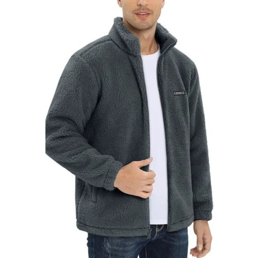 Genius Store Oversize Peluş Sweatshirt Erkek Polar Sweatshirt Erkek Sweatshirt