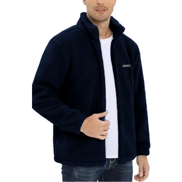Genius Store Oversize Peluş Sweatshirt Erkek Polar Sweatshirt Erkek Sweatshirt