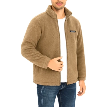 Genius Store Oversize Peluş Sweatshirt Erkek Polar Sweatshirt Erkek Sweatshirt