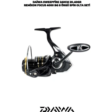 Daiwa Sweepfire 240CM 20-40GR Remixon Focus Bg 4000 8 Örgü Fiyatı