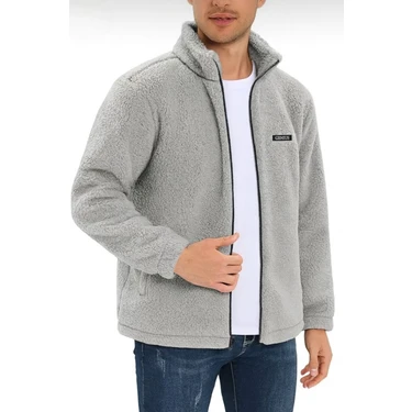 Genius Store Oversize Peluş Sweatshirt Erkek Kalın Polar Kumaşla Rahat Kullanım 10