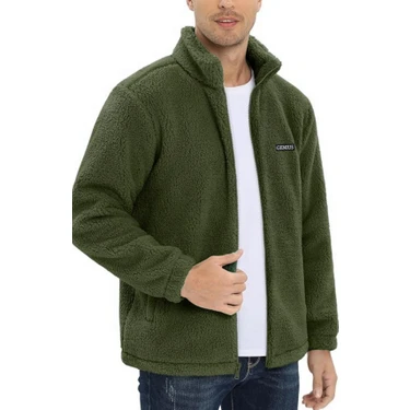 Genius Store Oversize Peluş Sweatshirt Erkek Polar Sweatshirt Erkek Sweatshirt